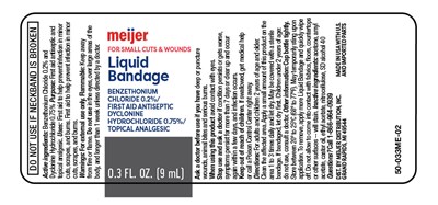 Image 2 (Meijer Liquid Bandage 0.3 Fl Oz 50 033me 02)